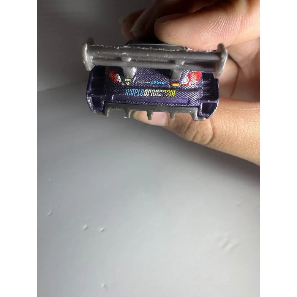Disney Pixar Cars Max Schnell World Grand Prix Mattel Diecast Purple Car